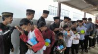 Para Bikers di Kuningan Berbagi dengan Puluhan Anak Yatim