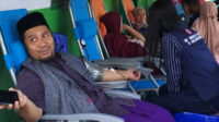 Jelang Ramadhan, Jemaat Ahmadiyah Konarom Bolaang Mangondow Gelar Donor Darah