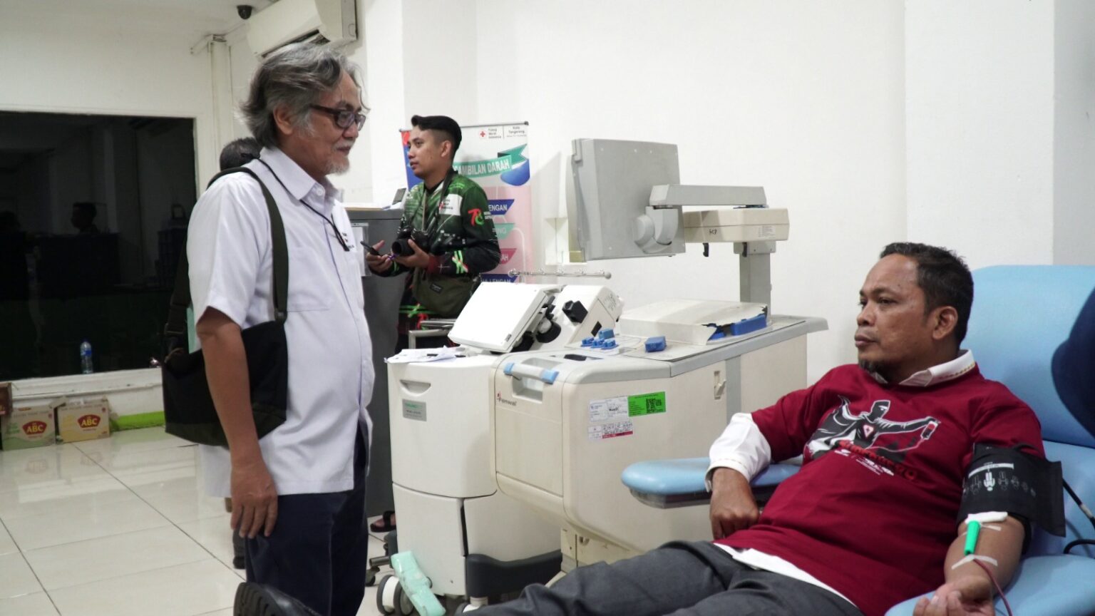 PJ Wali Kota Tangerang ikut serta dalam Gerakan Donor Darah Nasional (GDDN)