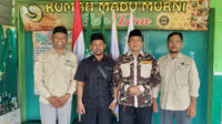 Halal Bihalal dengan  Kasatkorcab Banser Banyumas, Jemaat Ahmadiyah Purwokerto Perkuat Persahabatan