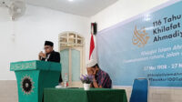 Ratusan Anggota Jemaat Ahmadiyah Peringati Hari Khilafat di Masjid An-Nur Surabaya