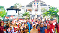 Rayakan HUT ke-79 RI, Lajnah Imaillah Singaparna Tasikmalaya Kompak Ikuti Beragam Lomba