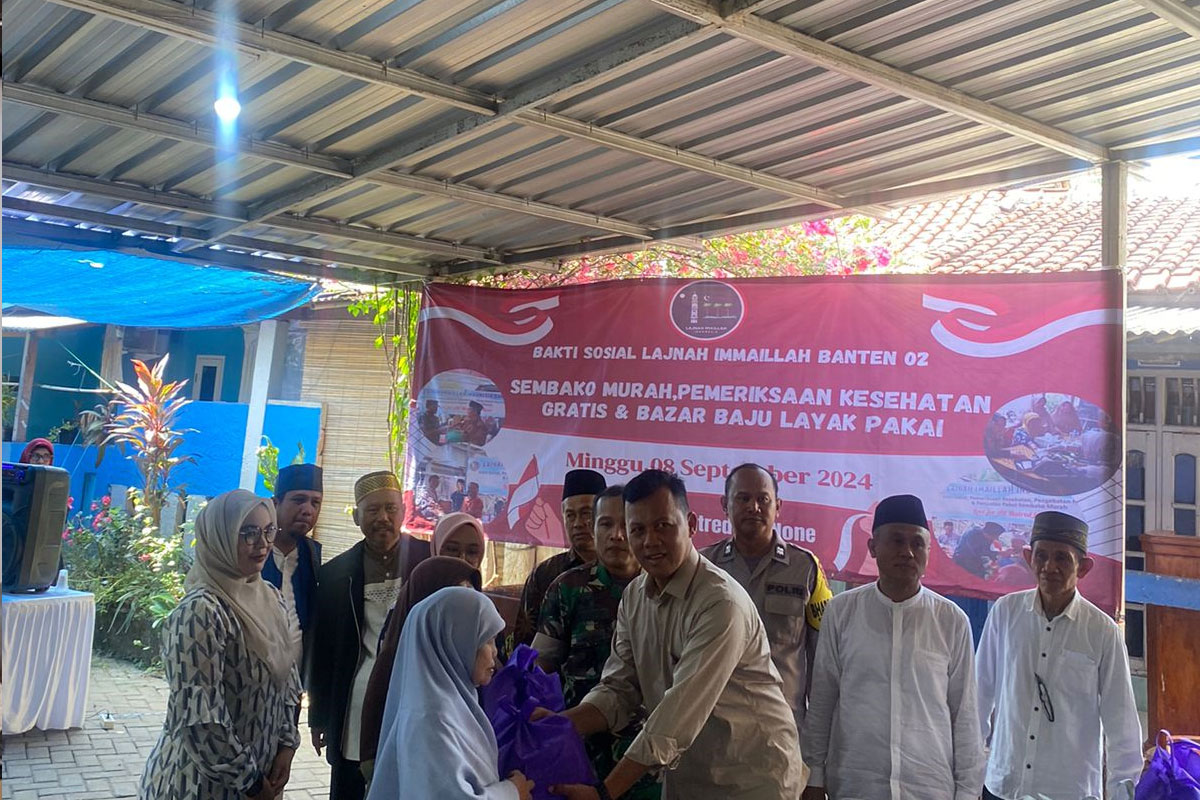 baksos Lajnah Imaillah Banten 2