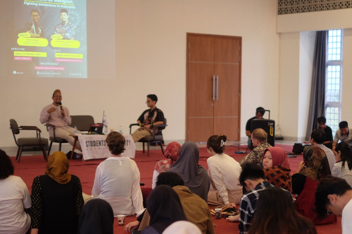 Jemaat Ahmadiyah Yogyakarta Menjadi Tuan Rumah dalam Talkshow "Freedom of Religion: Fighting Intolerance"