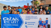 Relawan Clean The City Samarang Garut Kompak Aksi Kebersihan, Dapat Pujian dari Warga