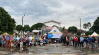 Mulai dari Jam 5 Pagi, Relawan Clean The City Banjarnegara Pungut Sampah di Alun-Alun