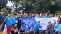 Hujan Turun, Api Semangat Relawan Clean The City Cilegon Tidak Padam