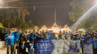 Muslim Ahmadiyah Sadasari Gelar Aksi Clean The City di Tengah Malam Perayaan Tahun Baru 2025