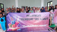 Lajnah Imaillah Lengkong Merajut Bersama, Diharapkan Berdampak untuk UMKM