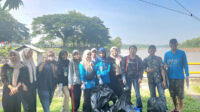 Kolaborasi dengan Komunitas Earth Hour,  Relawan Clean The City Banyumas Bersihkan Wisata Bendungan Gerak Serayu