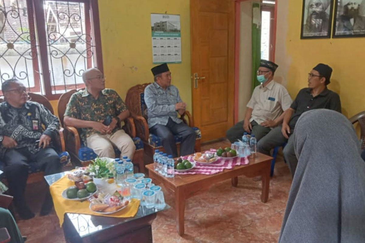 Kunjungan Kanwil Provinsi Lampung ke JAI Talang Padang Daerah Lampung