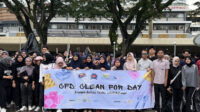 Lagi! Clean The City Medan Berkolaborasi dalam Aksi Bersih-Bersih di Lapangan Merdeka