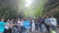 Kolaborasi Kawan Lingkungan dengan Clean The City Banyumas, Curug Juneng Bebas Sampah