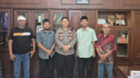 Silaturahmi Jemaat Ahmadiyah Medan ke Kapolsek dan Camat, Dorong Harmoni Kolaborasi