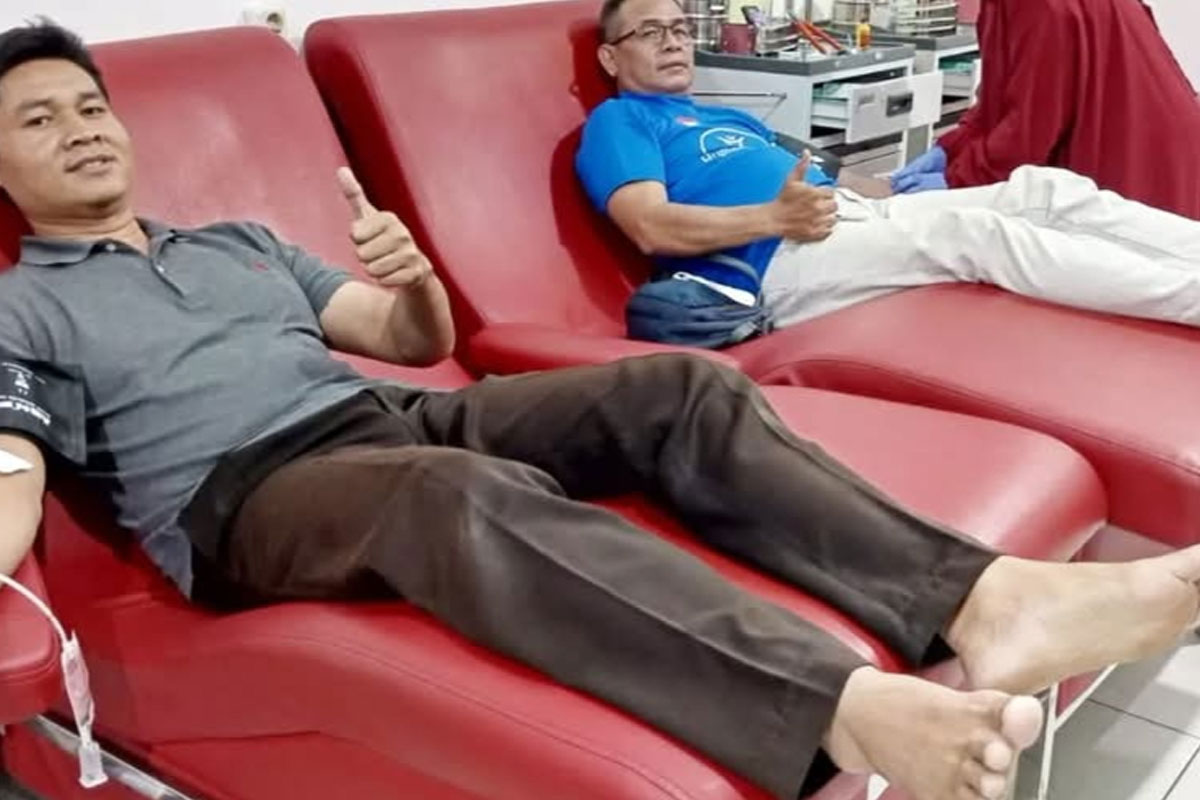 Momen HUT RI, Jemaat Ahmadiyah Pontianak Wujudkan Kepedulian Lewat Donor Darah