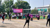 Lajnah Imaillah Kemang Ikut Turnamen Voli Mubarak Cup, Lawan Dua Tim Sekolah