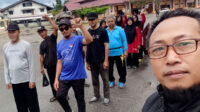 Jemaat Ahmadiyah Sintang Gelar Jalan Sehat Sambut Tasyakur 100 Tahun