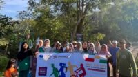 Kebersamaan dan Keceriaan di Jalan Santai Jemaat Ahmadiyah Jengkol Banjarnegara