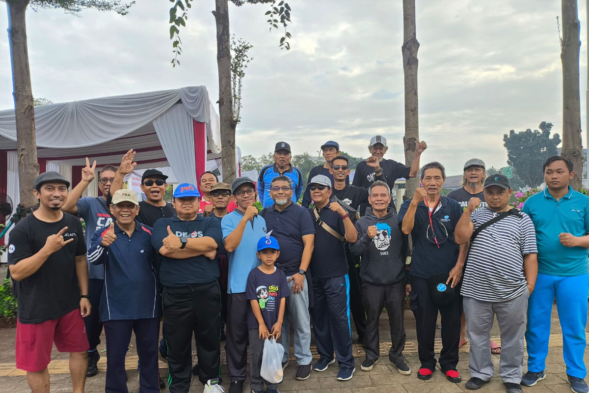 Dalam rangka menyambut tasyakur 100 tahun Muslim Ahmadiyah Indonesia , Jemaat Ahmadiyah Serua turut serta melaksanakan program napak tilas
