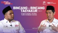 Program Tasyakur 100 tahun Muslim Ahmadiyah Indonesia