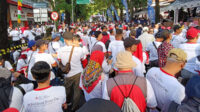 Jemaat Ahmadiyah Bandung dan Warga Bersatu dalam Jalan Sehat juga Donor Darah