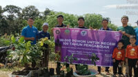Jemaat Ahmadiyah Muara Bungo Hijaukan Lingkungan Lebih Awal