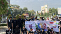 Jemaat Ahmadiyah Karawang Meriahkan Walk Run Bike, Sebar Pesan Damai