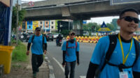 Tempa Mental, Mahasiswa Jamiaah Ahmadiyah Berjalan Kaki Lebih dari 100 Kilometer