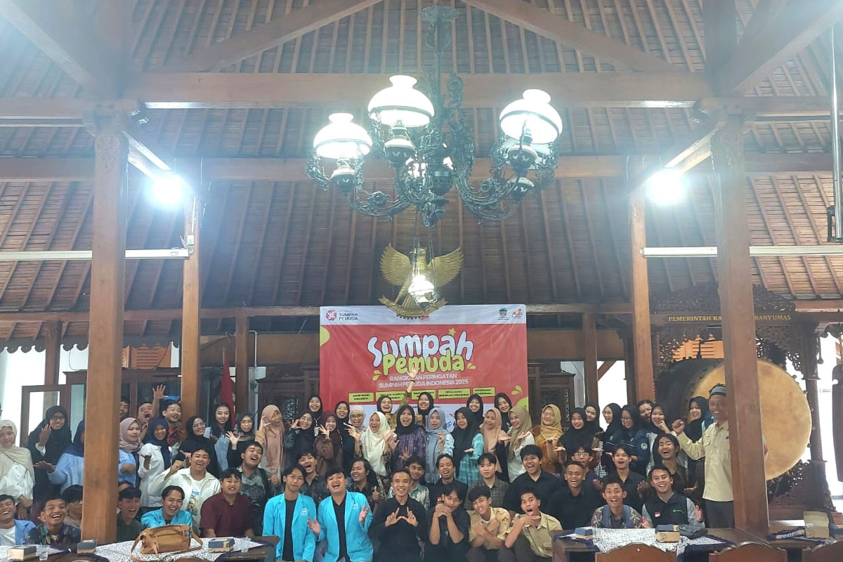 Jemaat Muslim Ahmadiyah Banyumas Mengikuti Saresehan Sumpah Pemuda Kolaborasi 16 Komunitas di Banyumas