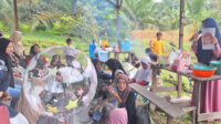 Lajnah Imaillah Tanjung Medan Pererat Kebersamaan Ibu dan Anak Perempuan Lewat Mancing Ikan 