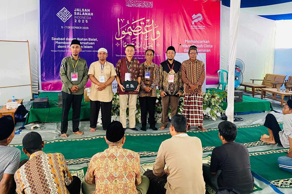 Tokoh lintas agama beri apresiasi pada Jalsah Salanah 2025 Ahmadiyah Kalbar