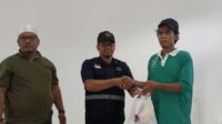Jemaat Ahmadiyah Panjalu Gelar Pembagian Sembako Guna Sambut Tasyakur