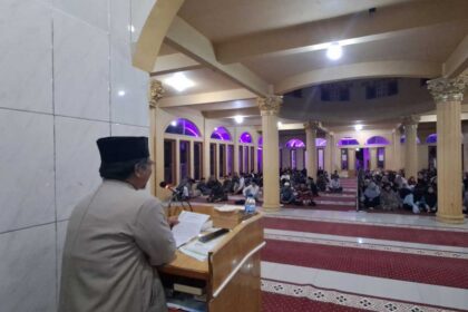 Pengajian gabungan Jemaat Ahmadiyah Wanasigra