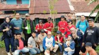 Jemaat Ahmadiyah Bogor Bersama Komunitas Lintas Agama Tanam Pohon di Area Sungai Cidepit