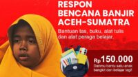 Humanity First Fokuskan Program Tanggap Darurat Fase 2 pada Pemulihan Pendidikan Anak