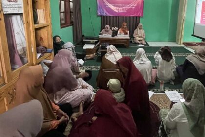 Kegiatan ini merupakan ijtima cabang perdanaLajnah Imaillah dan Nasirat Karawang menggelar ijtima