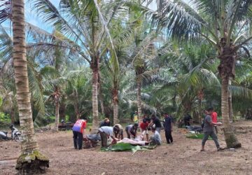 Jemaat Ahmadiyah Tanjung Medan Bagikan Daging Kurban ke Masyarakat Momen Hari Idul Adha