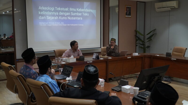 Workshop Sejarah Nasional Bahas Arkeologi Tekstual dan Pelestarian Warisan Ahmadiyah Indonesia