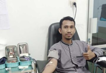 Jemaat Ahmadiyah Andeng Donorkan Darah, Tempuh Perjalanan 62 Km