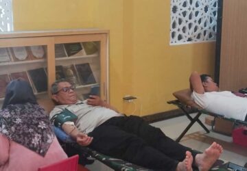 Aksi Kemanusiaan di Bogor, Jemaat Ahmadiyah Ciherang Gelar Donor Darah