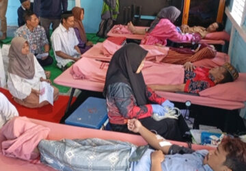 Jemaat Ahmadiyah Pagentan Gelar Donor Darah, PMI Banjarnegara Kumpulkan 44 Kantong Darah