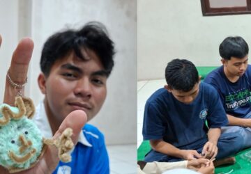 Bekali Anak Asuh Jadi Mandiri, LKSA Hasanah Kautsar Gelar Pelatihan Kerajinan Gantungan Kunci