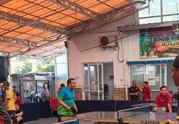 Junjung Sportivitas, Turnamen Tenis Meja Mubarak Cup Pererat Silaturahmi