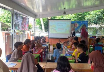 Rumah Belajar Namorambe Ajak Berani Bermimpi Lewat Kegiatan Edukatif di Momen Hari Anak Nasional