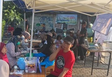 Jemaat Ahmadiyah Paninggilan Gelar Layanan Kesehatan Gratis di Alun-Alun