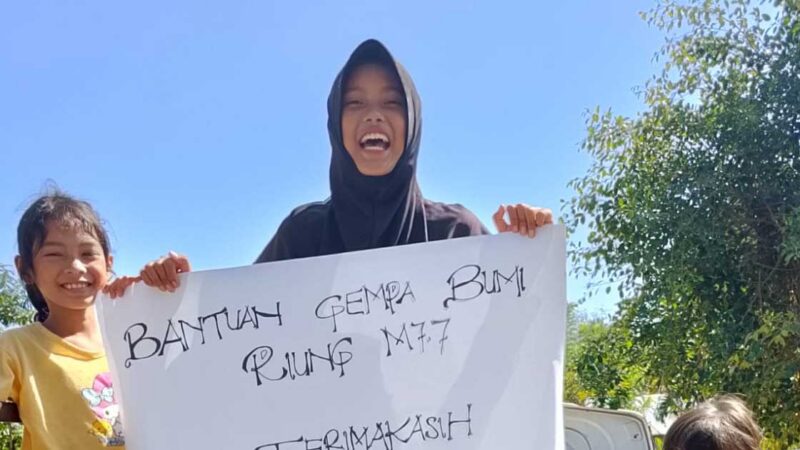 Di Tengah Duka Gempa NTT, Humanity First Indonesia Terus Hadir bagi Warga Terdampak