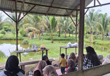 Klub Membaca Abdussalam Lajnah Imaillah Tanjung Medan Gelar Diskusi dan Tadabbur Alam