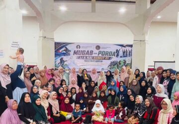 Muawanah Gabungan Lajnah Imaillah Sumut Hadirkan Olahraga hingga Edukasi Tangani Sampah
