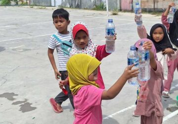 Semarak HUT ke-81 RI, Lajnah Imaillah Tanjung Medan Gelar Lomba untuk Anak-Anak