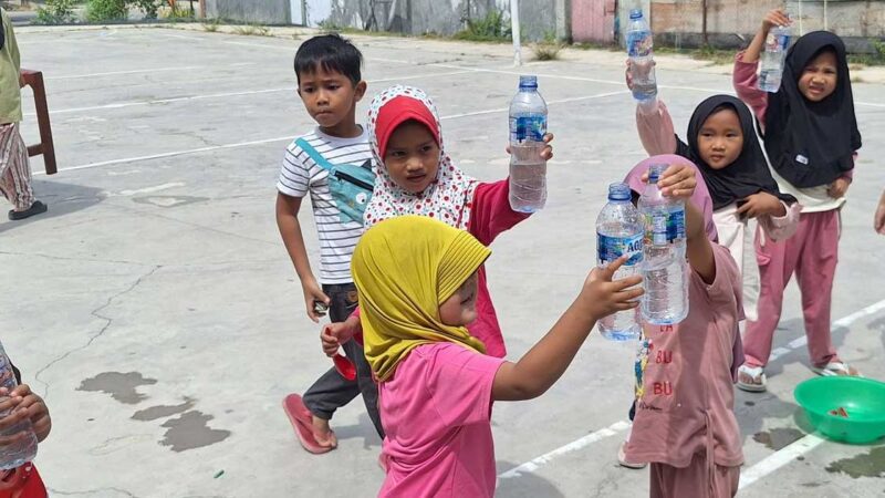 Semarak HUT ke-81 RI, Lajnah Imaillah Tanjung Medan Gelar Lomba untuk Anak-Anak